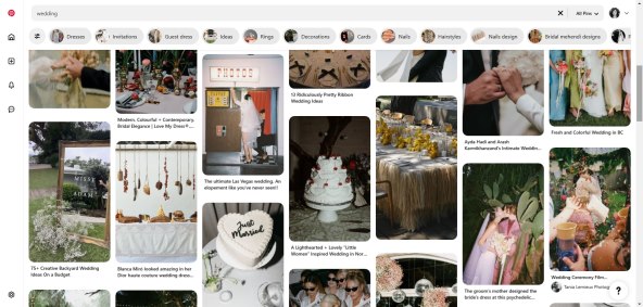 Pinterest Predicts wedding trendovi: rokoko, nadrealizam, raskoš i crvena boja
