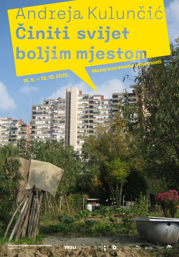 U Muzeju suvremene umjetnosti otvorena je izložba Andreje Kulunčić Činiti svijet boljim mjestom