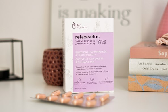 Pretplatite se na Sensu i poklanjamo vam Relaxeadoc® - dodatak prehrani