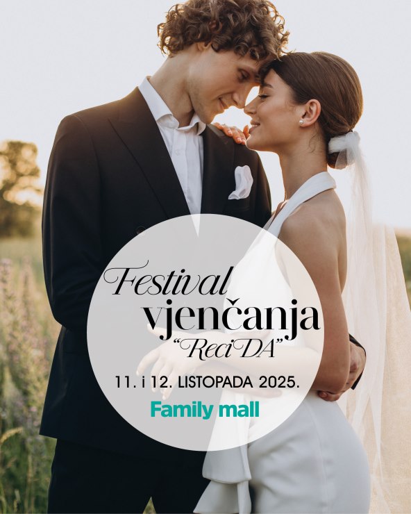 Festival vjenčanja Reci DA u centru Family mall u Zagrebu ove jeseni