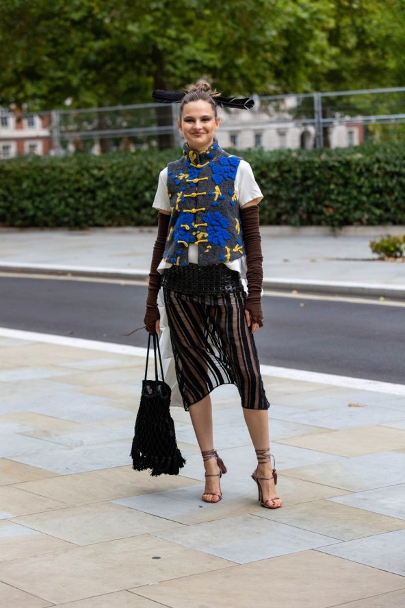 London Fashion Week SS26 street style
