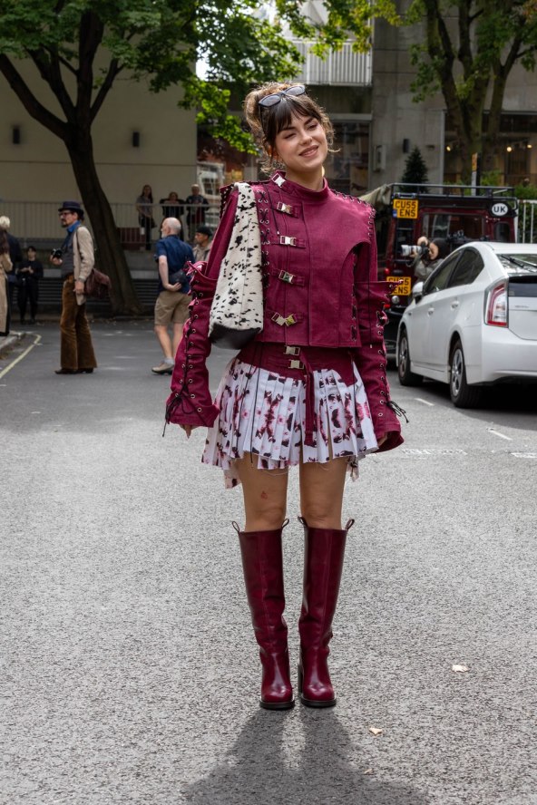 London Fashion Week SS26 street style