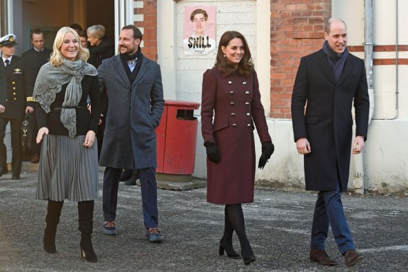 Princeza Mette-Marit i Kate Middleton u šetnji Oslom