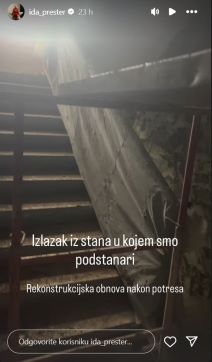 Stubište u zgradi Ide Prester
