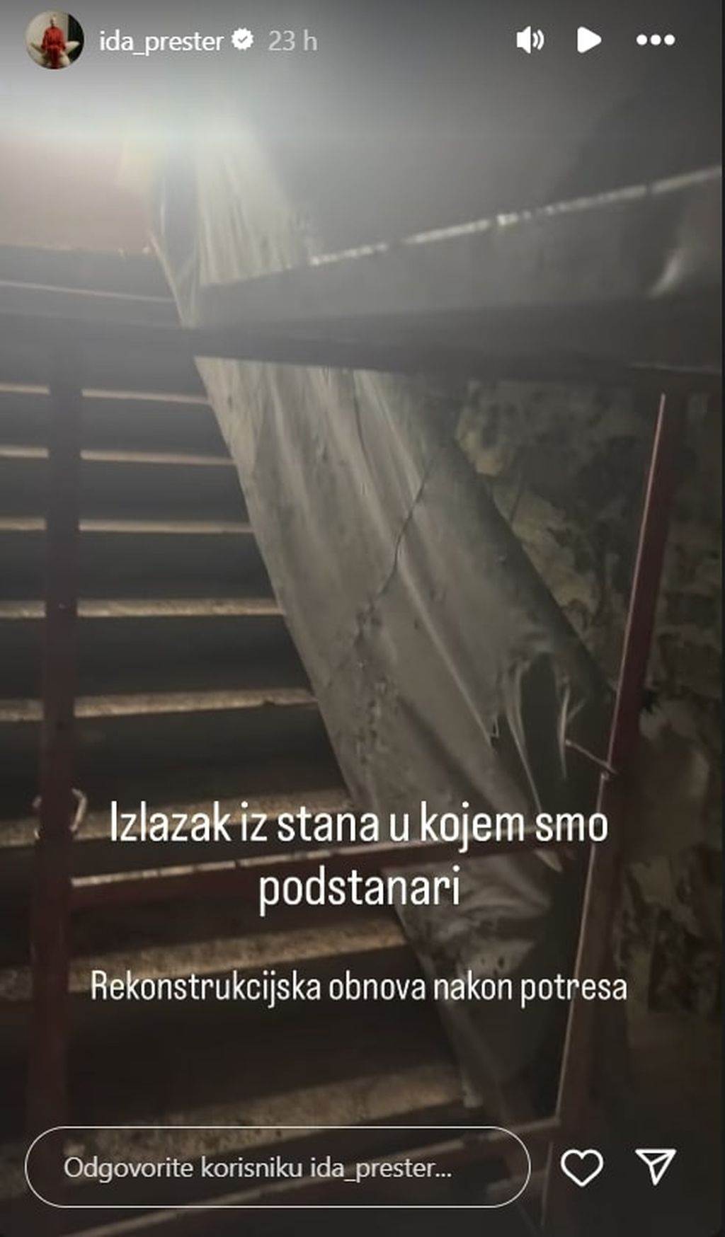 Stubište u zgradi Ide Prester