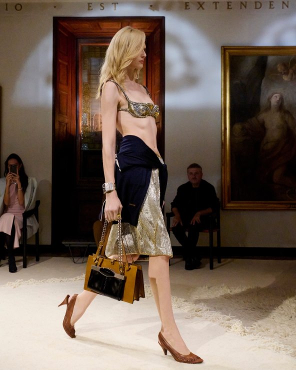 Versace SS26 Dario Vitale debi Milano