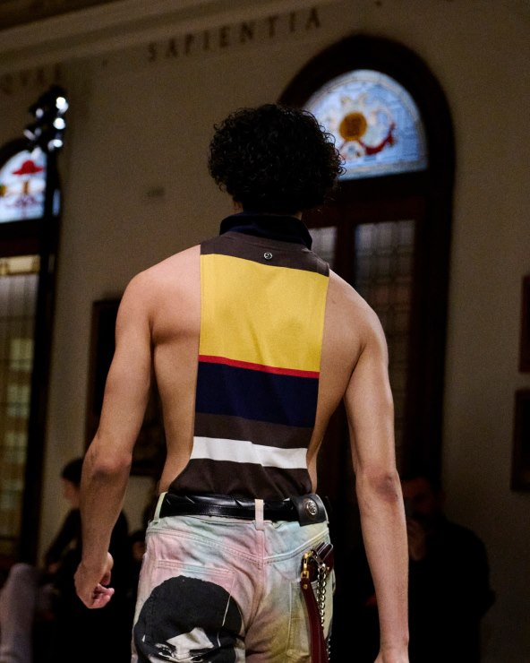 Versace SS26 Dario Vitale debi Milano