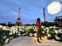 Saint Laurent SS26 front row Charli XCX