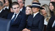 Barron i Melania Trump