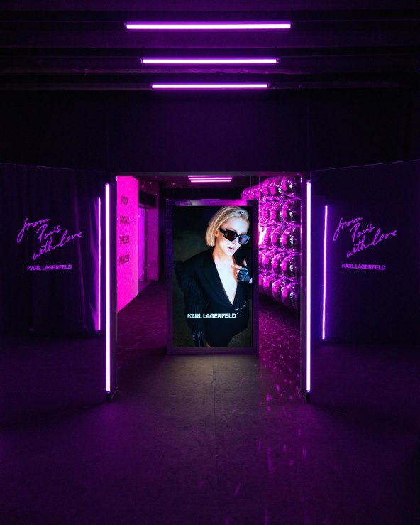 Paris Hilton Karl Lagerfeld DJ party