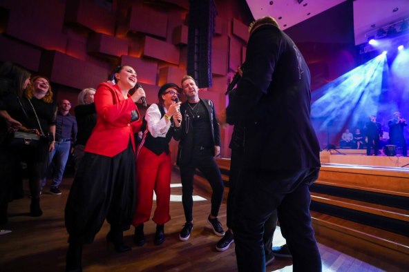 The Frajle iznenadile grupu CAMBI. na koncertu u Lisinskom