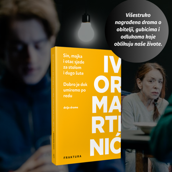 Praizvedba drame i promocija knjige Sin, majka i otac sjede za stolom i dugo šute u ZKM