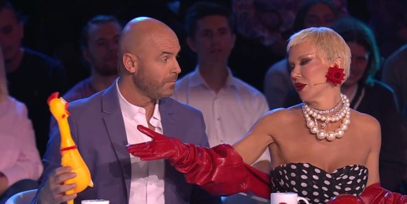 Maja Šuput i Bilman u Supertalentu