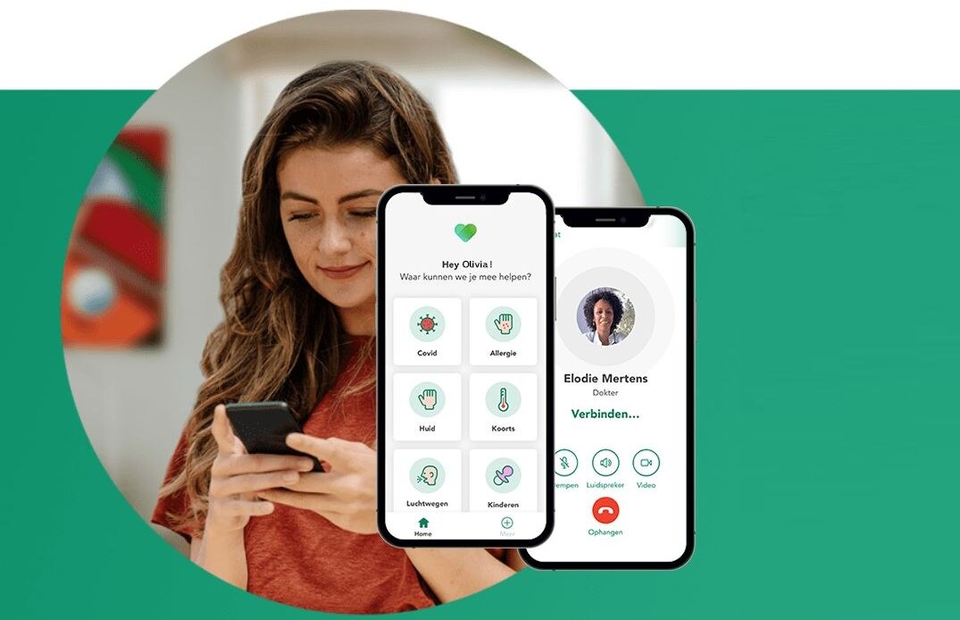 ZDRAV PRIMJER IZ BELGIJE Mobilna aplikacija Doktr