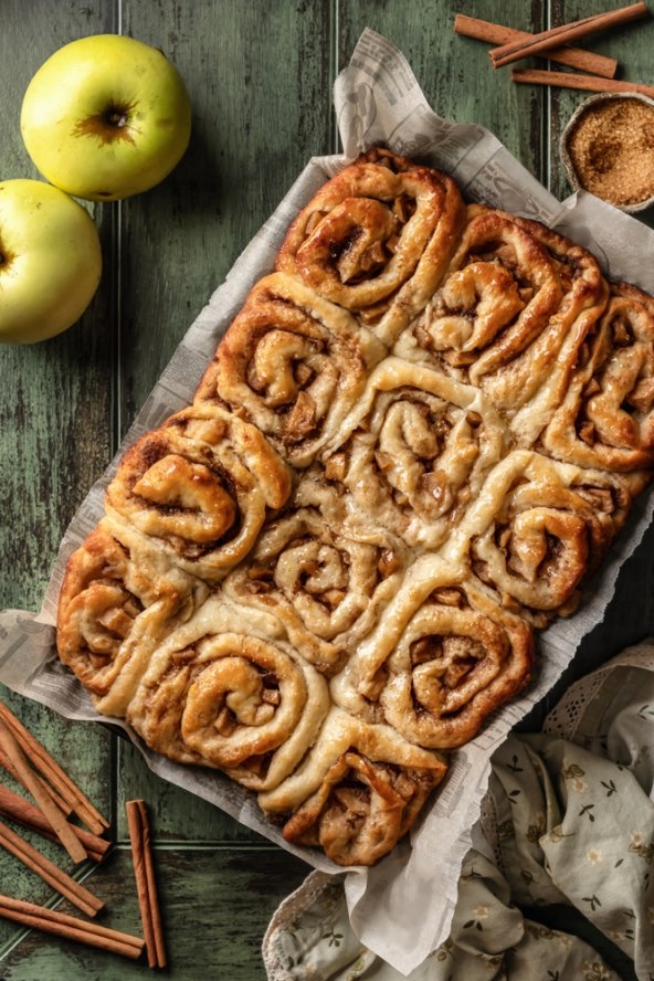 recept rolice jabuka cimet