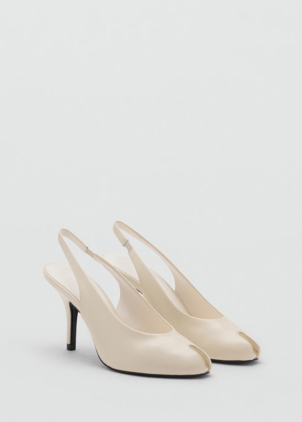 Mango peep toe cipele jesen 2025