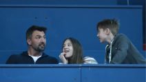 Goran Ivanišević s kćeri Amber Marijom i sinom Emanuelom