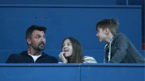 Goran Ivanišević s kćeri Amber Marijom i sinom Emanuelom