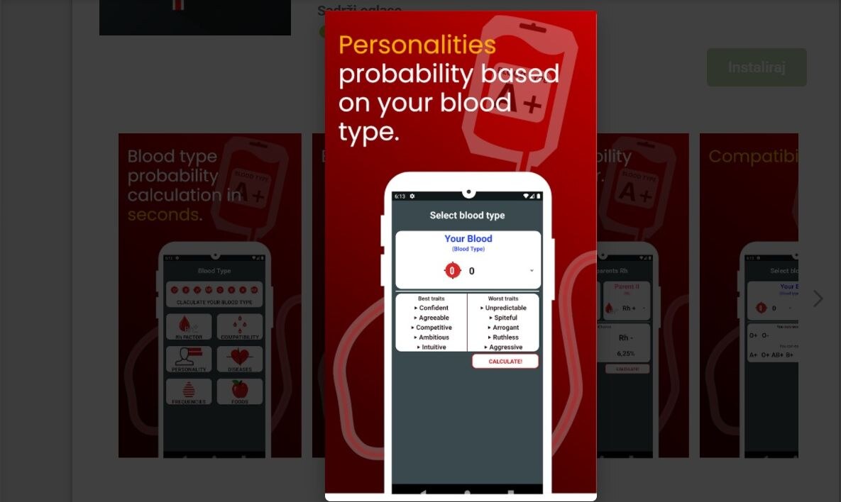 Kompatibilnost krvne grupe i mogućnost doniranja krvi