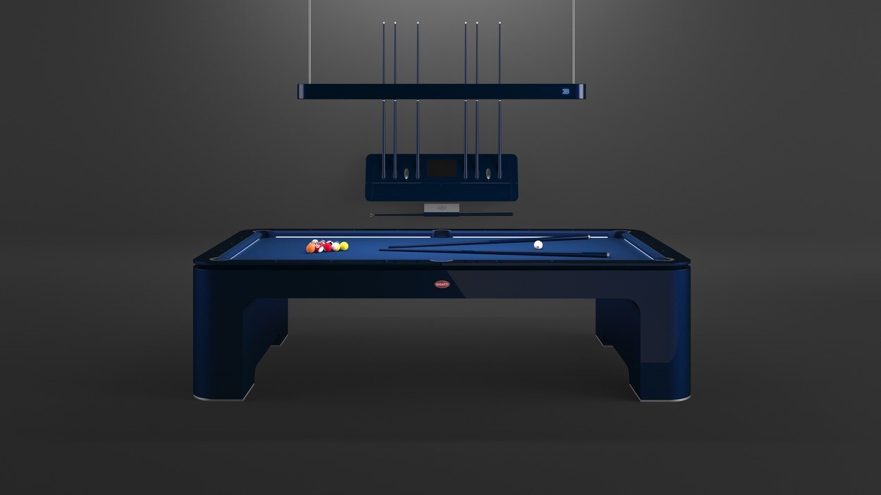 BUGATTI BILJARSKI STOL Ima ugrađen samonivelirajući mehanizam