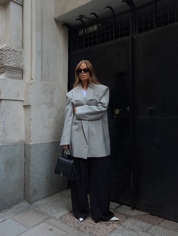 Modni trendovi street style blejzer
