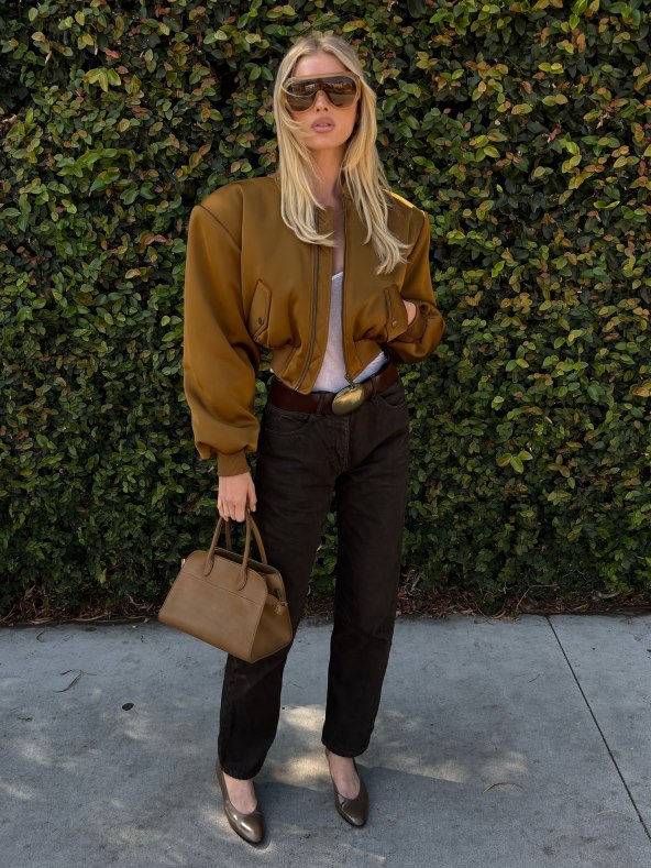 Elsa Hosk maslinasta boja modni trend