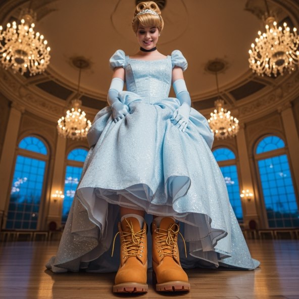 Pepeljuga u Timberlandicama