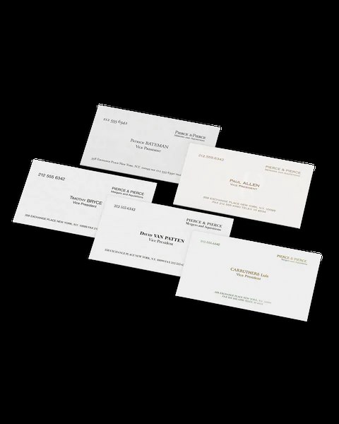 American Psycho 2000 set