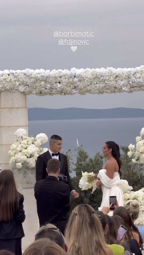 Barbara Matić i Filip Đinović