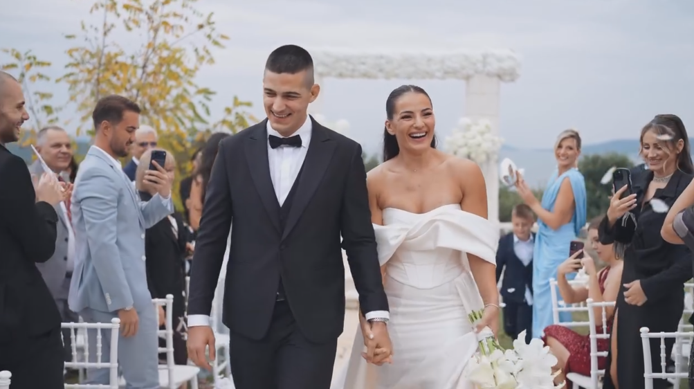 Barbara Matić i Filip Đinović