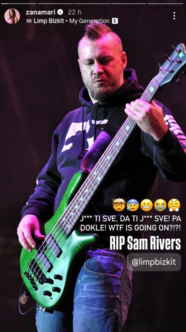 Žanamari Perčić se oprostila od Sama Riversa