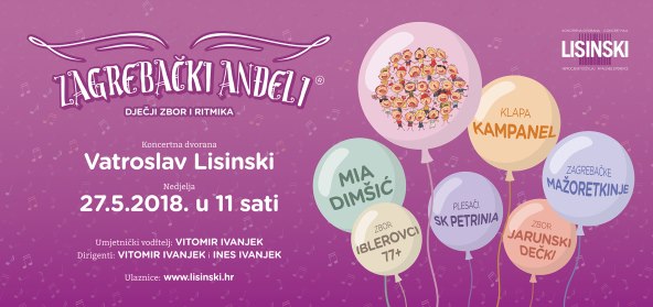 Male i velike zvijezde pjevaju i plešu Zagrebu za rođendan u Lisinskom