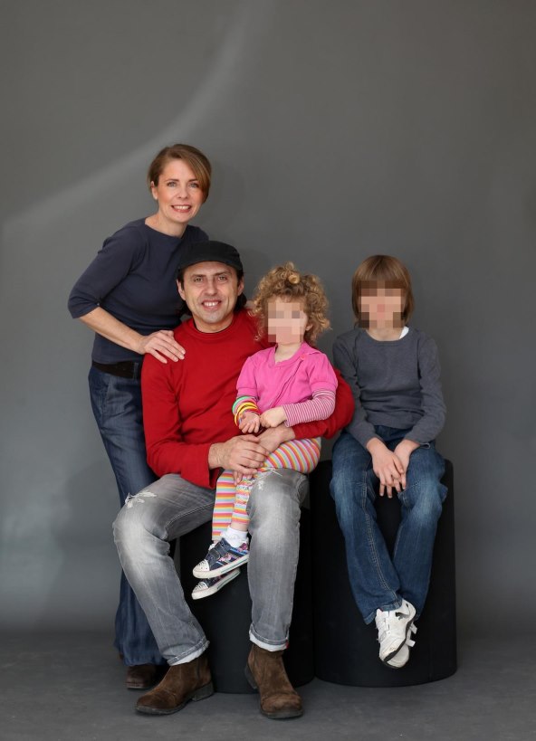 Davor Sučić (Sejo Sexon) s obitelji