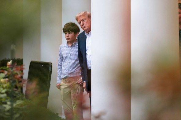 Donald Trump s unukom Spencerom