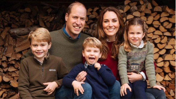 Kate Middleton i princ William s djecom