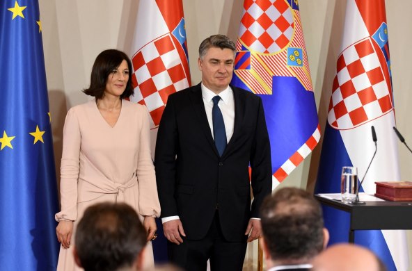 Sanja Musić Milanović i Zoran Milanović