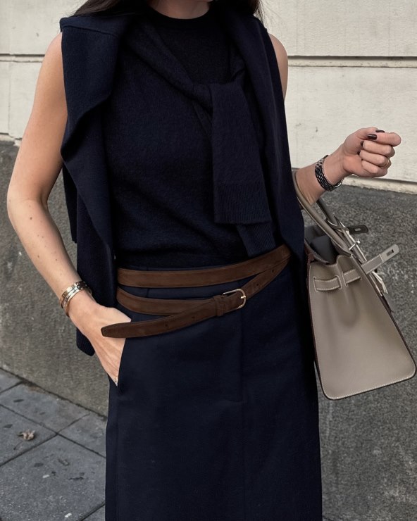 Modni trendovi jesen 2025 plavo smeđe