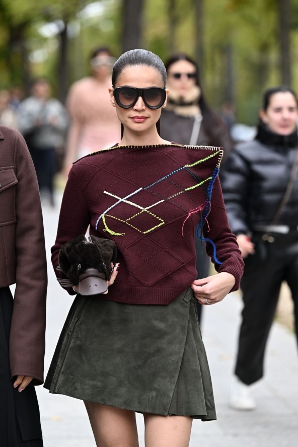 Pariz Tjedan mode listopad 2025 street style