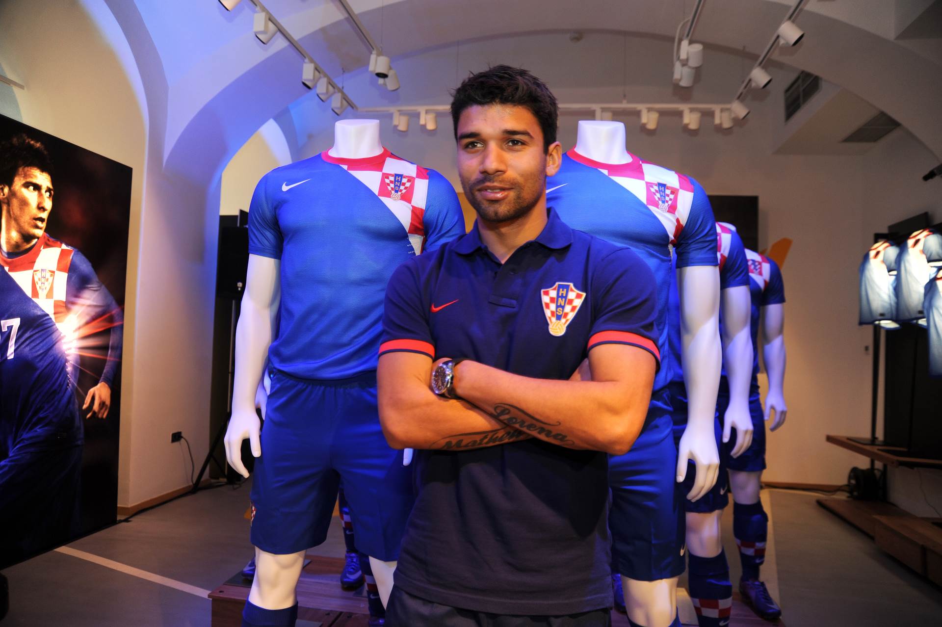 Eduardo da Silva objavio fotografiju sa suprugom Andreom