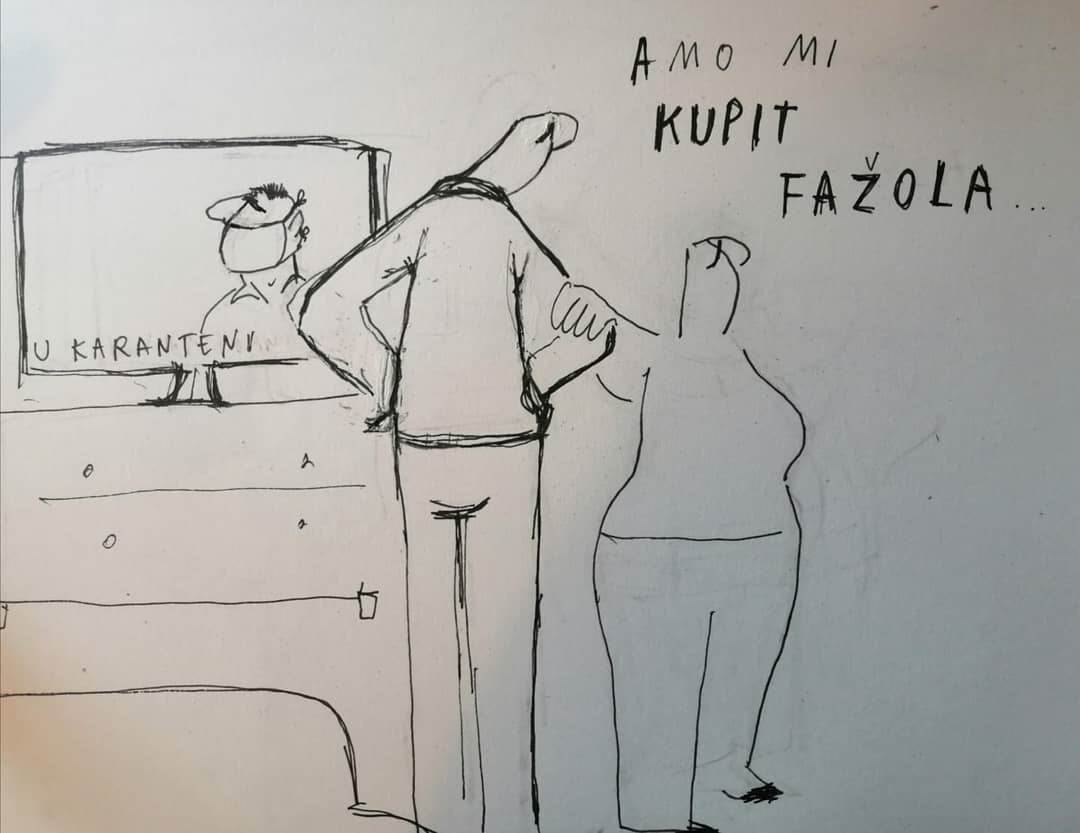 Ovih tjedana uživamo u 'karantenskim' ilustracijama Tisje Kljaković