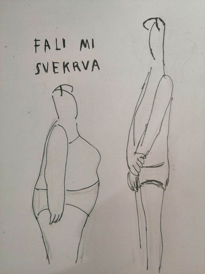 Ovih tjedana uživamo u 'karantenskim' ilustracijama Tisje Kljaković