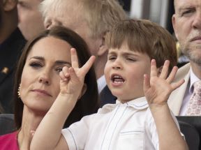 Kate Middleton i njezin sin, princ Louis