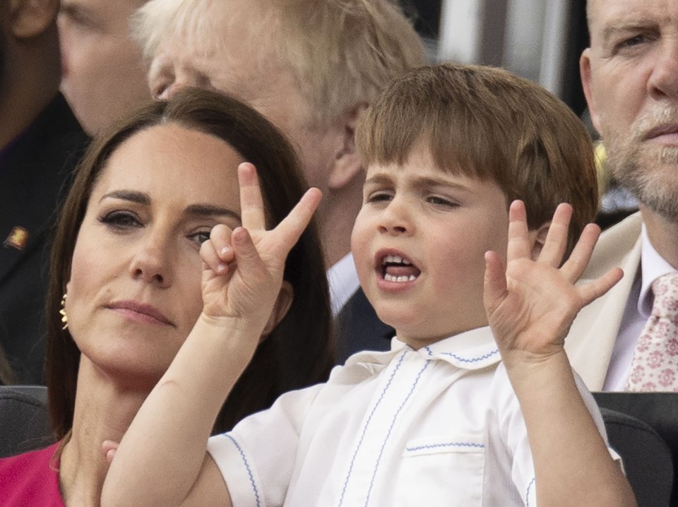 Kate Middleton i njezin sin, princ Louis