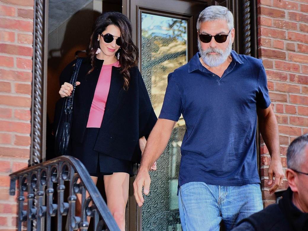 Potpuno sijeda kosa i brada Georgea Clooneyja
