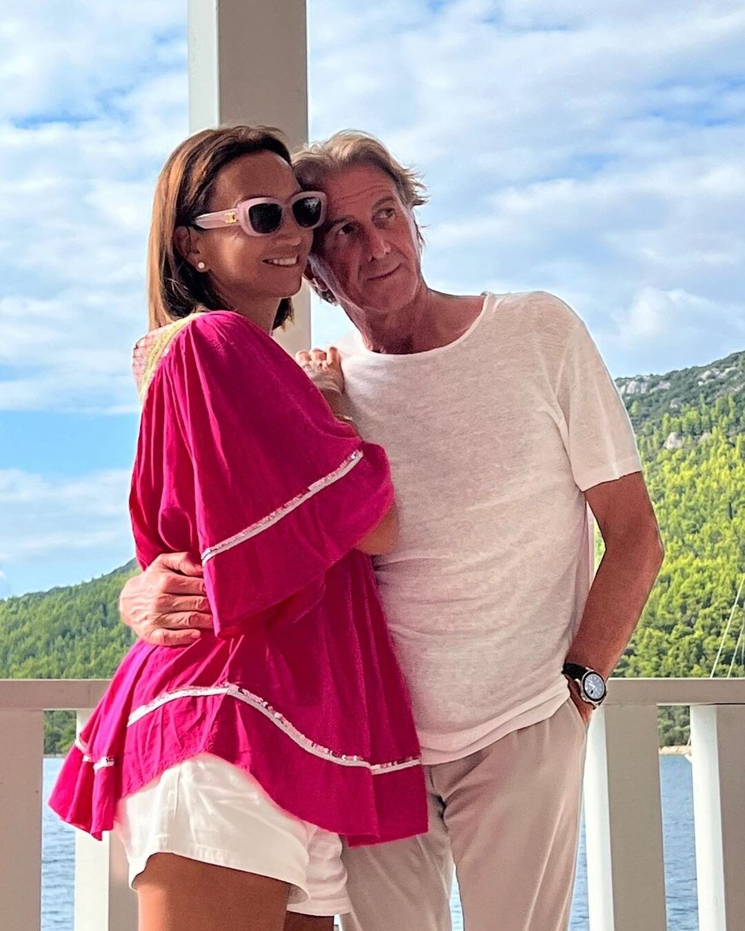 Iva Majoli s partnerom