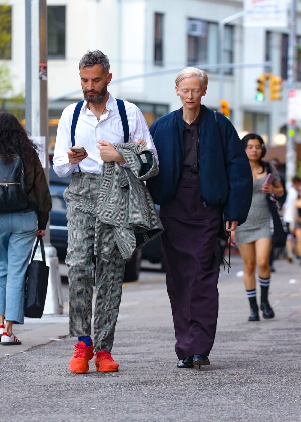 Tilda Swinton i Sandro Kopp