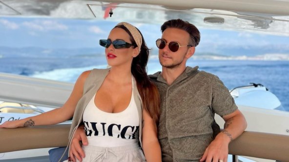 Ivan Rakitić i Raquel Mauri