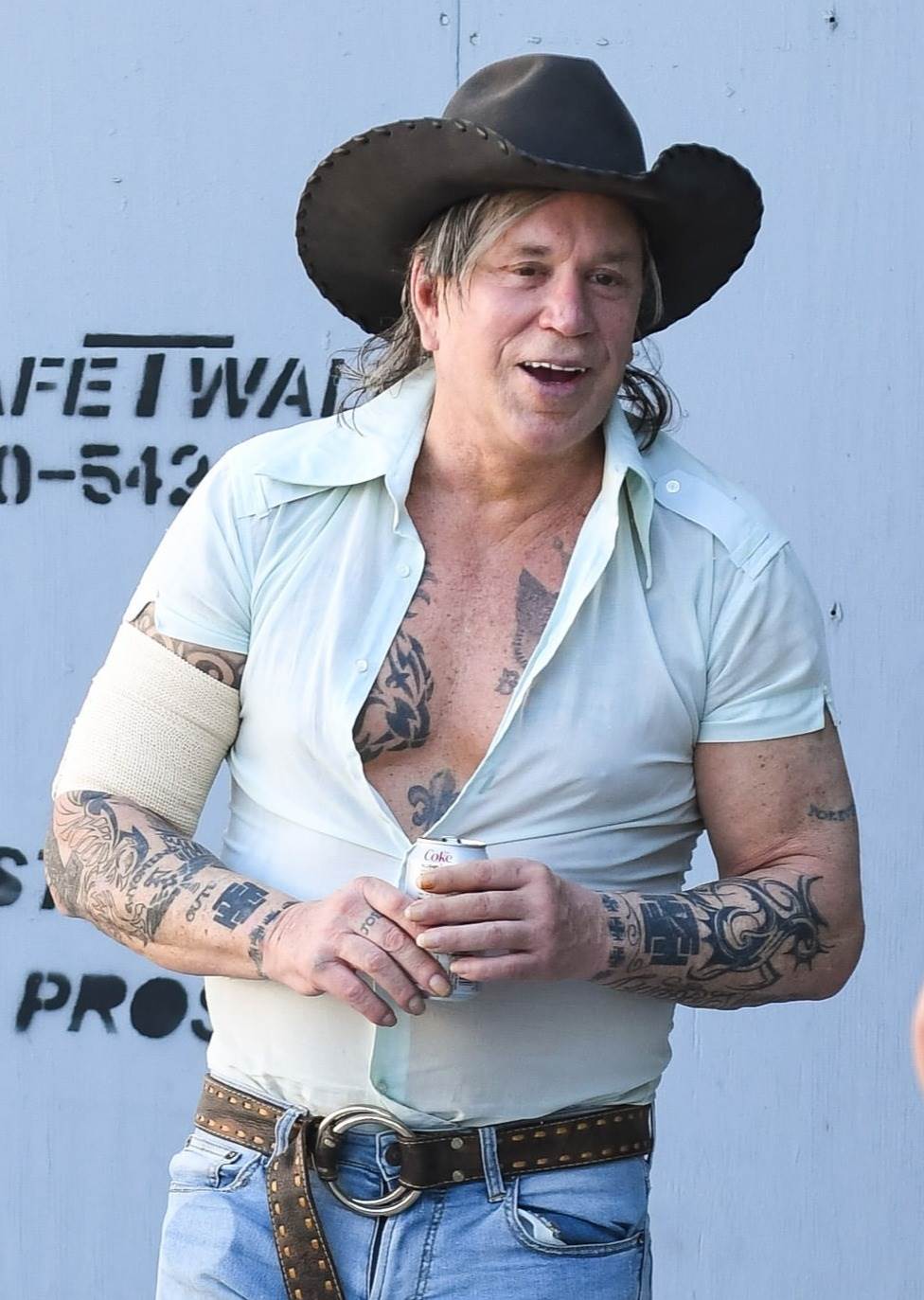 Mickey Rourke unakazio je svoje lice plastičnim operacijama.