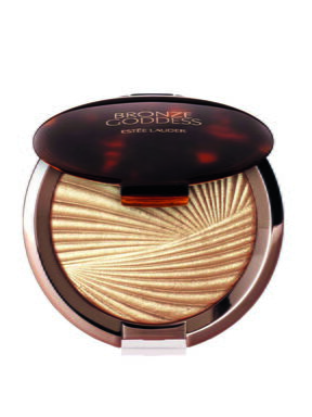 Estée Lauder Bronze Goddess Highlighting Powder Gelée, highlighter u kamenu za lice i tijelo, 487 kn, Fabuspot.com
