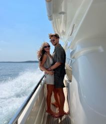 Ivan Rakitić i Raquel Mauri na jahti Orlando L